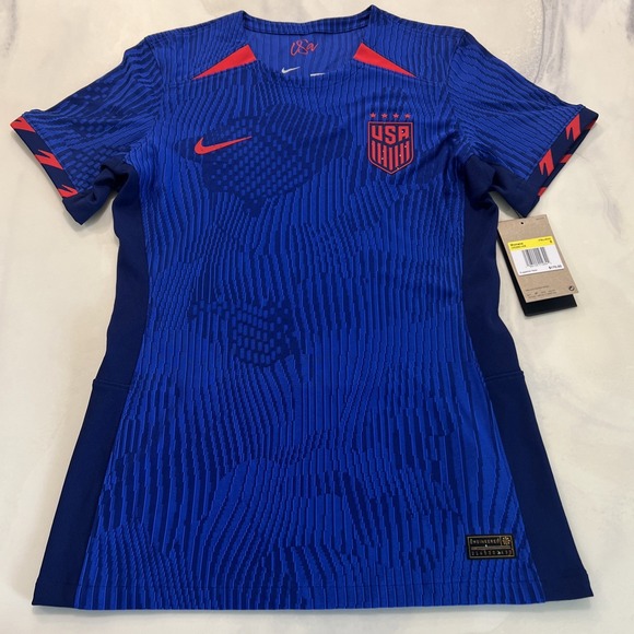 Nike Soccer Jersey Womens Sz Small Blue USA National‎ Team 2023 Away Dri-FIT ADV - Picture 1 of 10